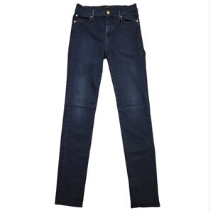 7 For All Mankind Dark Blue Skinny Jeans